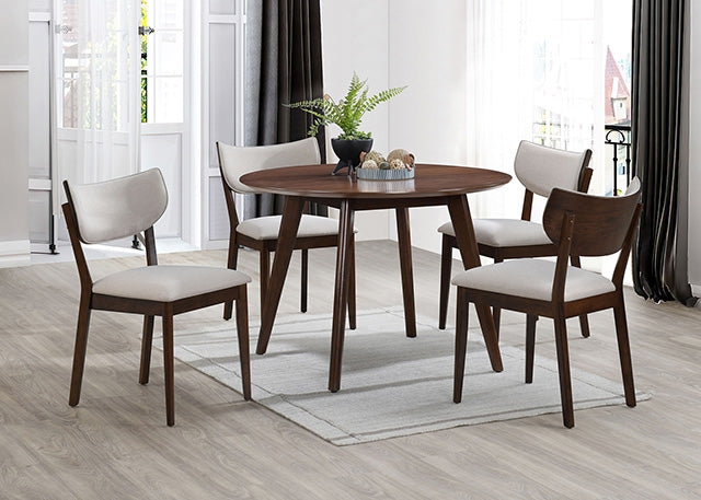 Onaka 5 Pc Round Table Dining Set